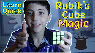 Rubiks Cube Magic Trick Tutorial  4 SECRETS REVEALED [upl. by Dranoc522]