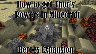 How to get Thors powers  HeroesExpansion [upl. by Medor]