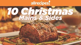 10 Easy Christmas Dinner and Side Dish Recipes  Allrecipes [upl. by Jaynes735]