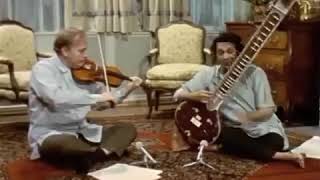 Ravi Shankar and Yehudi Menuhin [upl. by Niwrud]