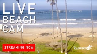 Live Surf Cam Ocean Beach San Diego California [upl. by Newol703]