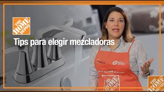 Tips para elegir mezcladoras  Baños  The Home Depot Mx [upl. by Leirad451]