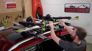 Yakima FatCat EVO Snowsports Mount Product Tour amp Installation [upl. by Christophe937]