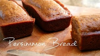 How to Make Persimmon Bread  rachel republic [upl. by Elraet]