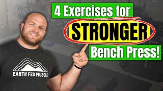 Bench Press Accessory Lifts 4 Exercises For STRONGER Bench Press [upl. by Nerval]