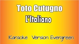 Toto Cutugno  L italiano versione Karaoke Academy Italia [upl. by Assertal828]