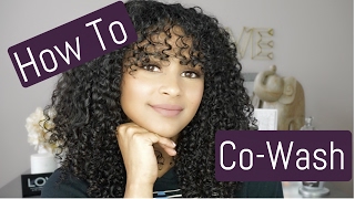 HOW TO CoWash Curly Hair  Everything You NEED To Know  lovekenziie [upl. by Nnyllatsyrc894]