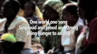 One World One Song  Lyric Video  Dionne Warwick amp Joe McElderry [upl. by Rodgers]