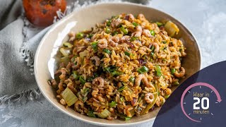 Nasi goreng  Klaar in 20 minuten [upl. by Annawyt625]