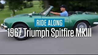 1967 Triumph Spitfire MKIII  Ride Along [upl. by Benito]