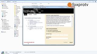 Cara Install Microsoft Visual FoxPro 90 [upl. by Gabrielli]