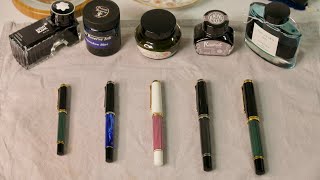 3 Eng sub 만년필 리뷰  펠리칸 소버린 시리즈 Pen Review  Pelikan Souverän Series M200M300M600M800M1000 [upl. by Dannye]