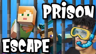 UNDERWATER PRISON ESCAPE in Minecraft [upl. by Rinna767]