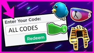 ALL ROBLOX PROMO CODES 2014  2022 [upl. by Hallimaj]