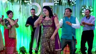 Ude jab jab zulfe teri  Parents Dance Performance [upl. by Vachil]