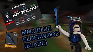 Blue Elderwood blade MM2  halloween event 2022 [upl. by Eelir]