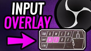 KEYBOARD AND MOUSE OVERLAY IN OBS IN 4 MINS [upl. by Aneis435]