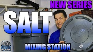 HOW TO Build a Saltwater Mixing Station at Home for Your Aquarium or Reef Tank [upl. by Anitsyrhc]