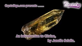 Healing Crystals Guide  Citrine [upl. by Ahseinet]