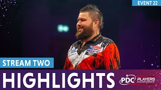 Stream Two Highlights  Players Championship 22 [upl. by Nylirem]