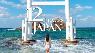 12 Beautiful Places to Visit in JAPAN 🇯🇵  Japan Travel Film [upl. by Ettelloc476]