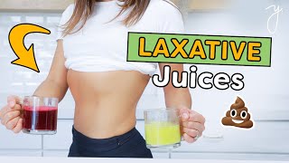 NATURAL LAXATIVE JUICES to Relieve Constipation and Reduce Bloating💩 [upl. by Steen]