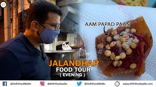 JALANDHAR Unique FOOD Tour I AAMPAPAD PAAN  CHUSTA  Keema Naan  Mutton Chaap  CHOCOLATE GOLGAPPA [upl. by Eldrid]