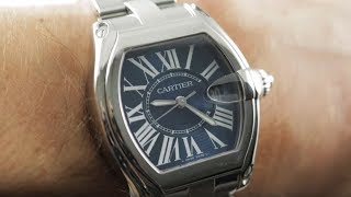 Cartier Roadster XL USA 100th Anniversary W6206012 Luxury Watch Review [upl. by Dwight]