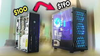 Turning a 100 4th Gen HP ProDesk into a GAMING PC MidMonth Hustle [upl. by Somar]