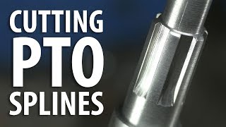 CUT PTO SPLINES IN 18 EASY STEPS [upl. by Namref]