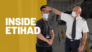 Inside ETIHAD AIRWAYS Comparing PILOT vs CABIN CREW training [upl. by Revlis252]