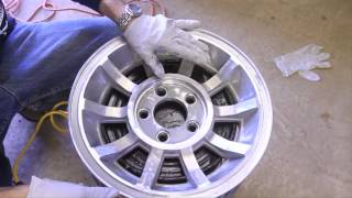 How To Paint Aluminum Wheels [upl. by Verada]