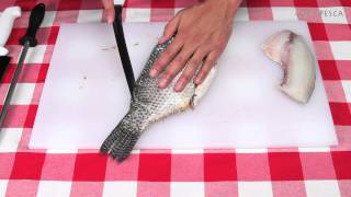 Tips de cocina cómo filetear el pescado [upl. by Akitan]