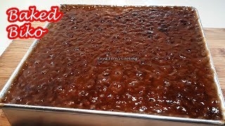 EASIEST YUMMY BAKED BIKO RECIPE [upl. by Nanci]