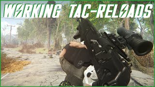 Functional Tactical Reloads in Fallout 4 PC [upl. by Florentia]