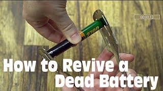 How to Revive a Dead AAAAA Battery [upl. by Gomar]