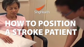 How To Position A Stroke Patient [upl. by Malvia]