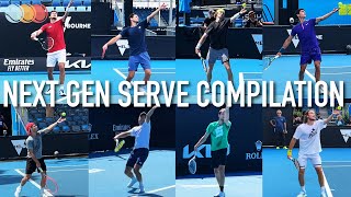 Serve Compilation  Slow Motion 2021 [upl. by Atikal]