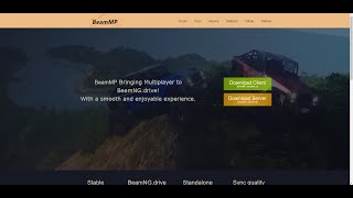 UPDATED How to Download and Install BeamMP  BeamNG Multiplayer  CRD [upl. by Alexandros]