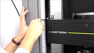 Instron Compression Test Instructional Video Compression [upl. by Anilahs]