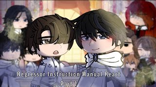 Regressor Instruction Manual React 18 [upl. by Danny176]