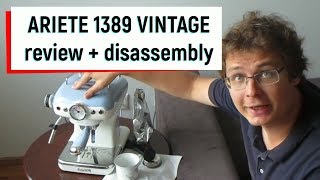 Ariete 1389 Vintage Review and Disassembly [upl. by Dnaloy167]