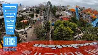 Revolution OnRide POV 4K  Blackpool Pleasure Beach [upl. by Tut]