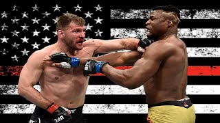 Stipe Miocic humbles Francis Ngannou [upl. by Hgielsa]