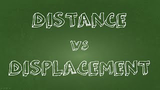 Distance and Displacement what are they and whats the difference [upl. by Hall]