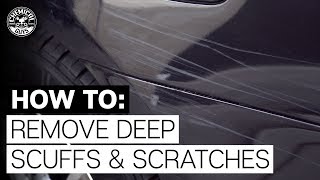 How To Take Off Paint Scuffs amp Scratches  Chemical Guys [upl. by Ayokahs]