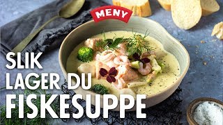 Hjemmelaget fiskesuppe [upl. by Haididej]