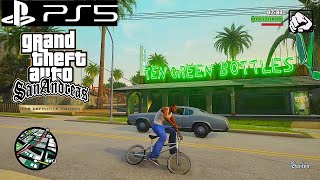 GTA San Andreas Definitive Edition  Full Game PS5 Gameplay No Commentary Part 1 [upl. by Osrick]