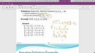 Recurrence RelationsSequences [upl. by Rama]