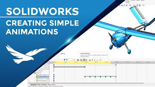 Creating a basic SOLIDWORKS animation [upl. by Uchida]